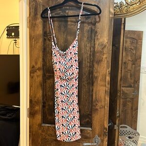Volcom Mini Dress, great pattern, cross back